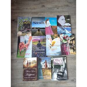 Lot of 11 Linda Sealy Knowles Romance Novels - Clean & Wholesome Western Fiction